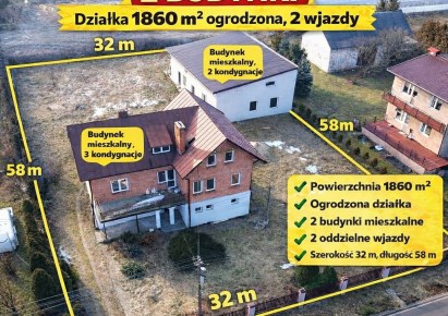 dom na sprzedaż - Wola Krzysztoporska, Woźniki